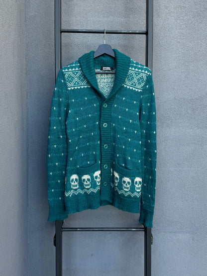 Hysteric Glamour Skull Sweater Cardigan