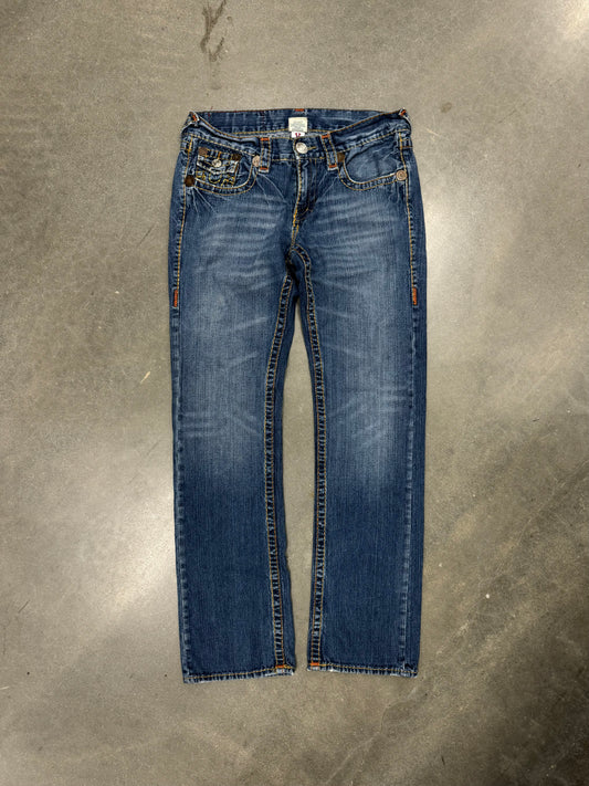 Vintage Y2K True Religion Baggy Billy Super T Cut Jeans [32x32.5]