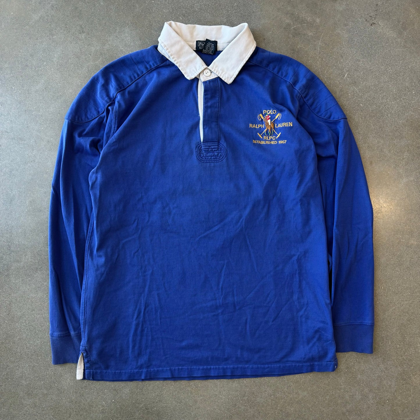 Vintage Y2K Polo Rugby Longsleeve T-Shirt [M/L]