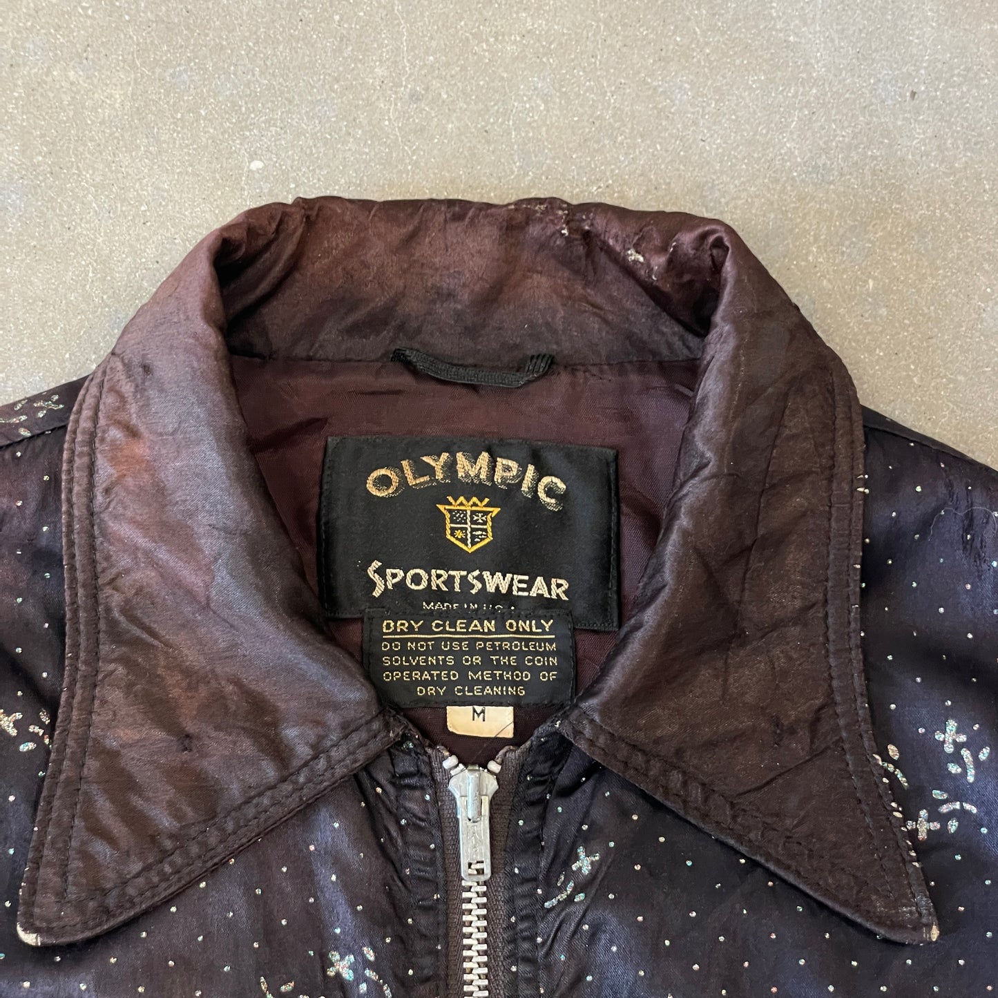 1970s Harley Davidson #1 Patched Jacket