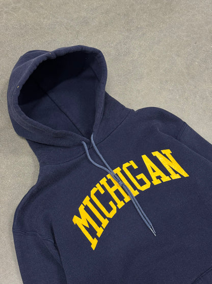 Vintage 1980s Russell Michigan Faded Hoodie [M]