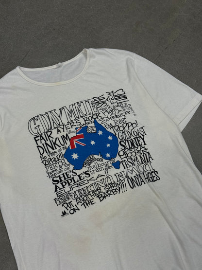 Vintage 1980s Australia Punk T-Shirt [L/XL]