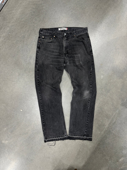 Vintage Y2K Faded Levis 505 Released Hem Jeans [36x32]