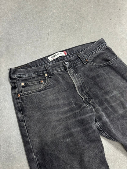 Vintage Y2K Faded Levis 505 Released Hem Jeans [36x32]