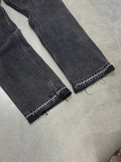 Vintage Y2K Faded Levis 505 Released Hem Jeans [36x32]