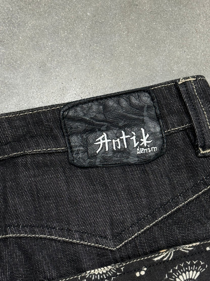 Vintage Y2K Anti Denim Flared Jeans [36x35]