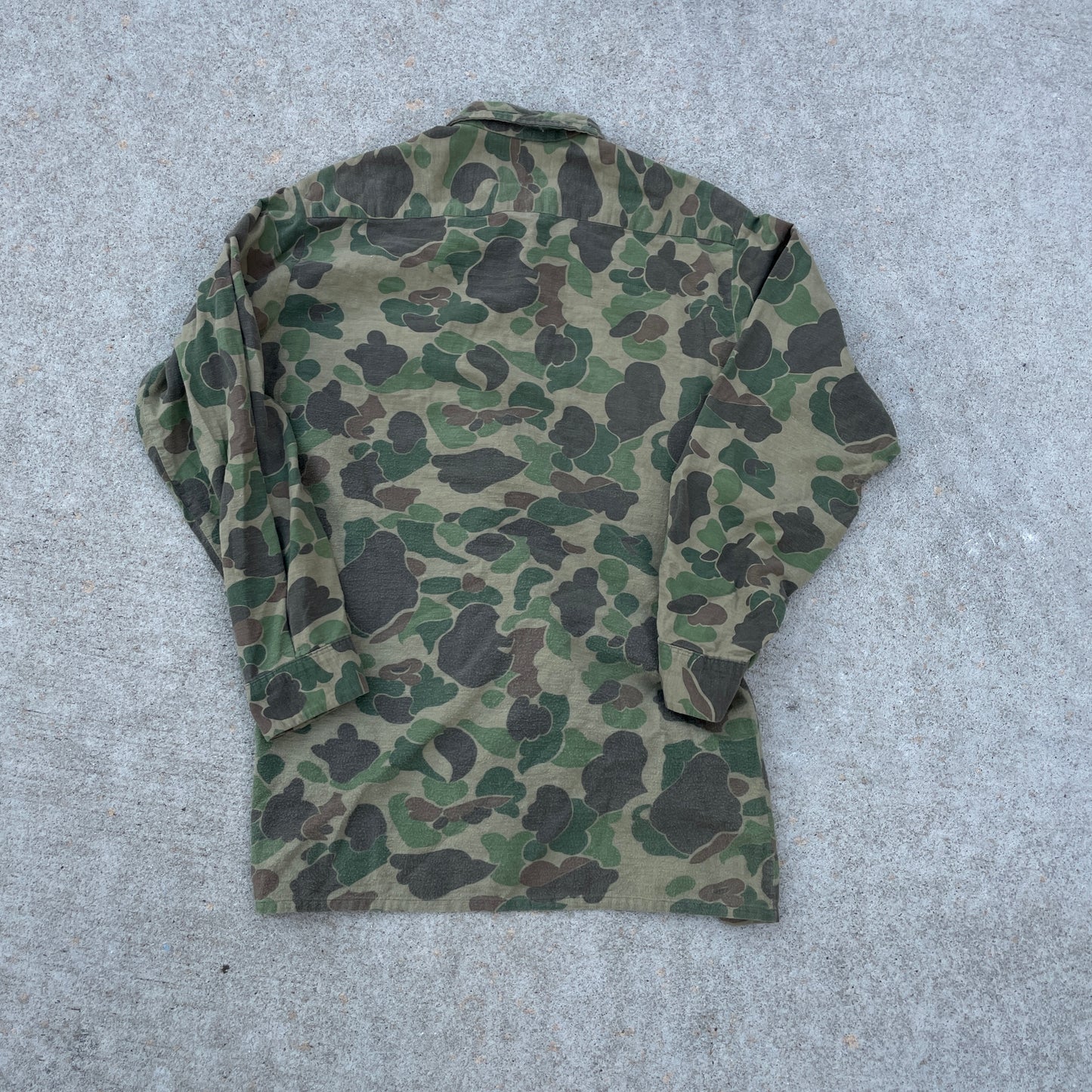 1980s Kamo Camo Button-Up Longsleeve [M]