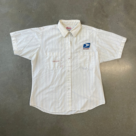 1980s USPS SS Button-Up [M/L]