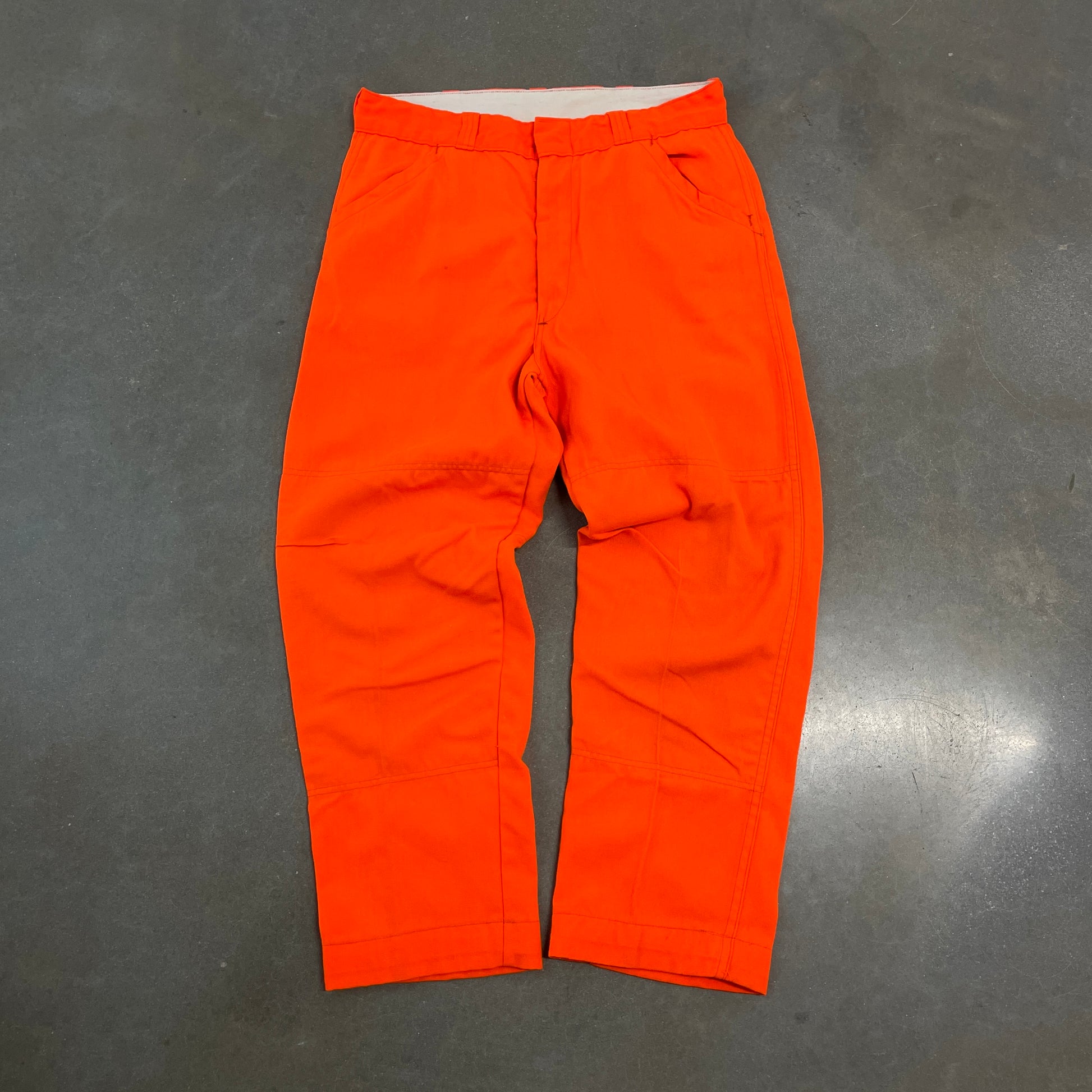 Online Vintage Store, 80's Orange Tapered Trousers