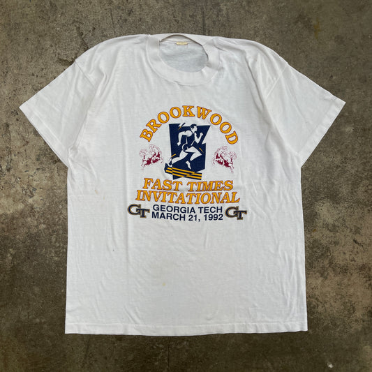 1992 Georgia Tech Running Invitational T-Shirt