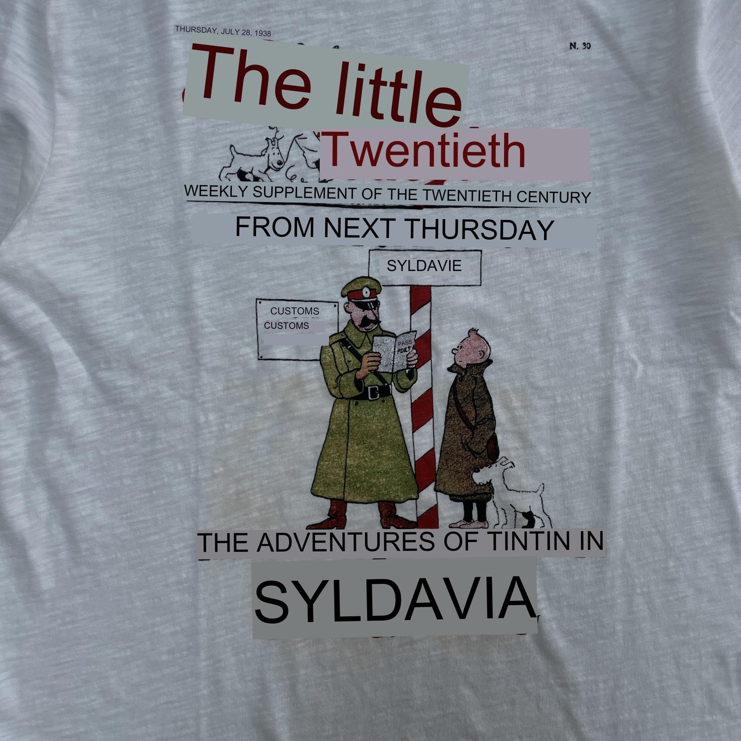 1990s Tintin in Syldavia T-Shirt