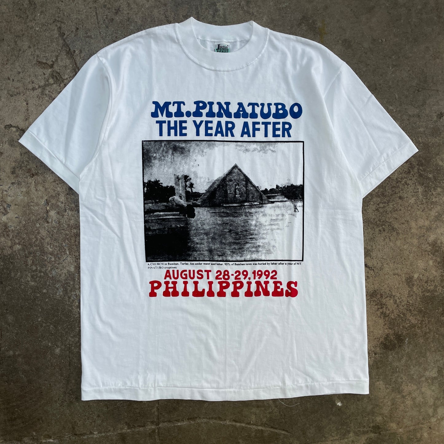 1992 Philippines Mt. Pinatubo T-Shirt