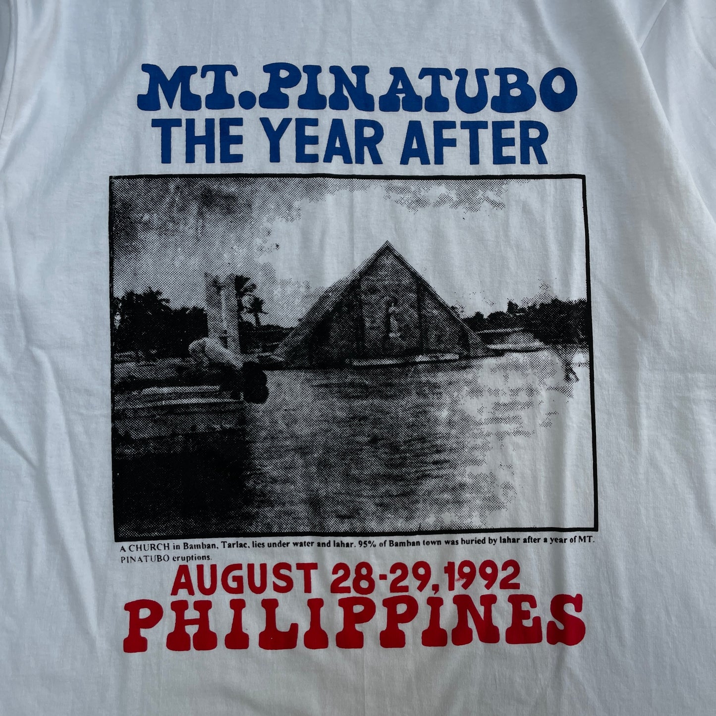 1992 Philippines Mt. Pinatubo T-Shirt