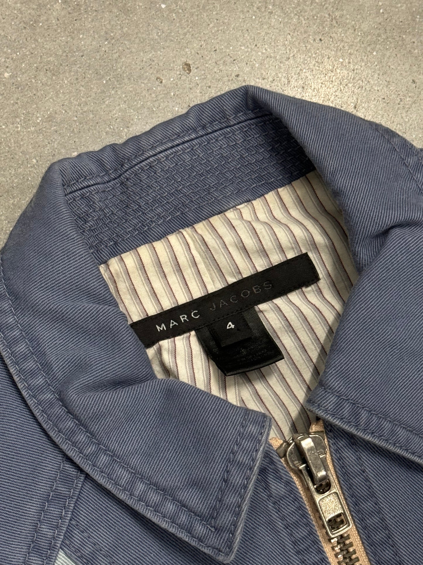 Marc Jacobs Blue and Purple Paneled Jacket [4]