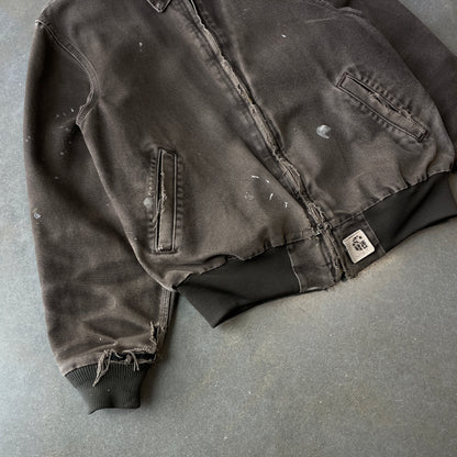 1990s Distressed Carhartt Work Jacket [L]
