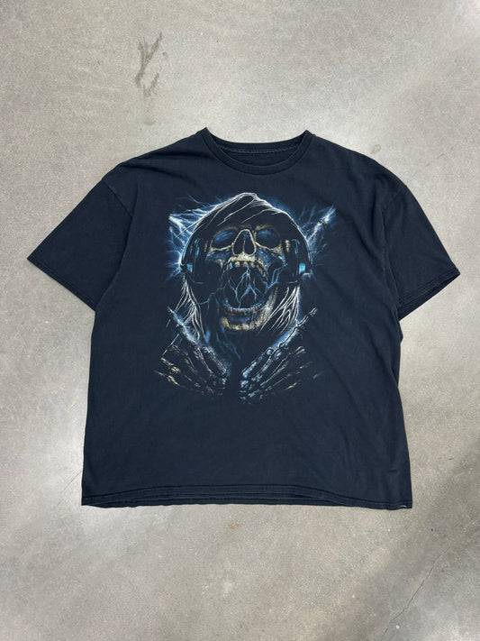 Vintage Y2K Skull T-Shirt [XL]