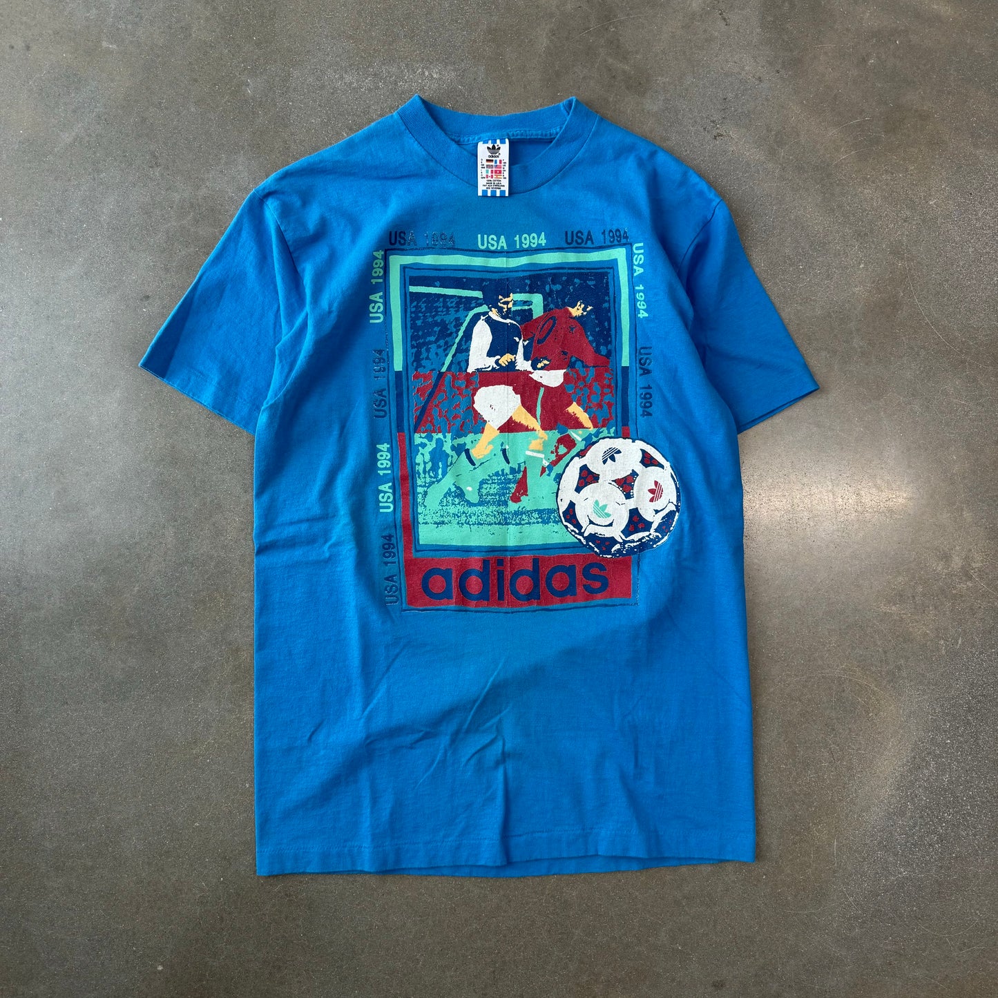 1994 World Cup Adidas T-Shirt [L]