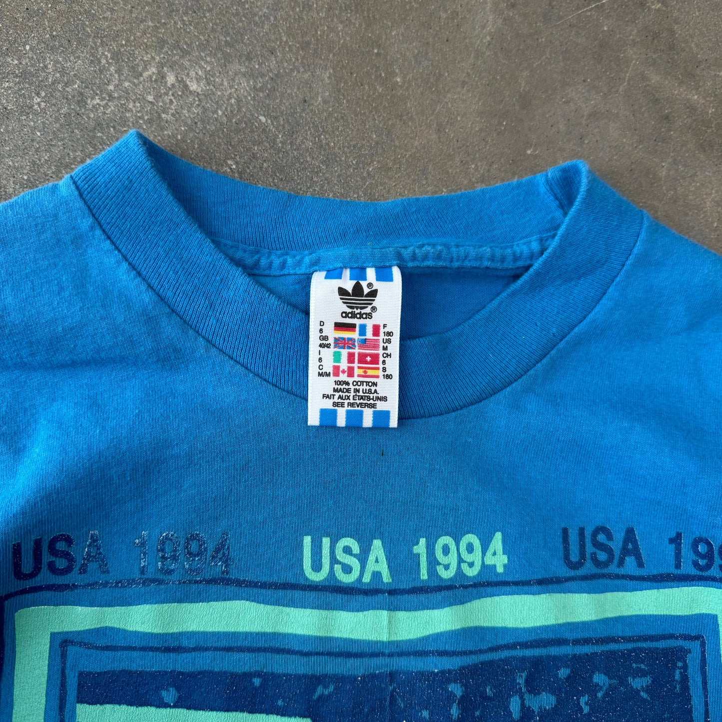 1994 World Cup Adidas T-Shirt [L]