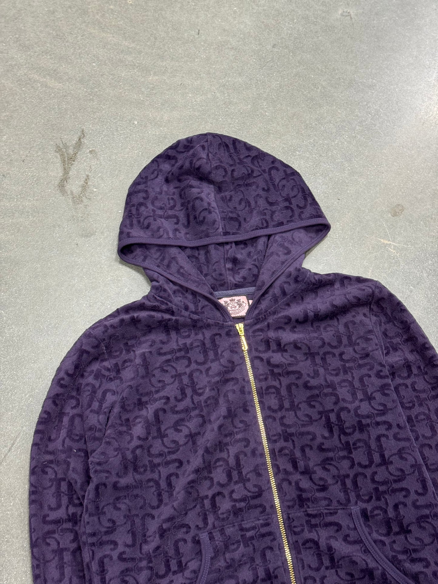 Vintage Y2K Juicy Couture Zip-Up Jacket [XL]