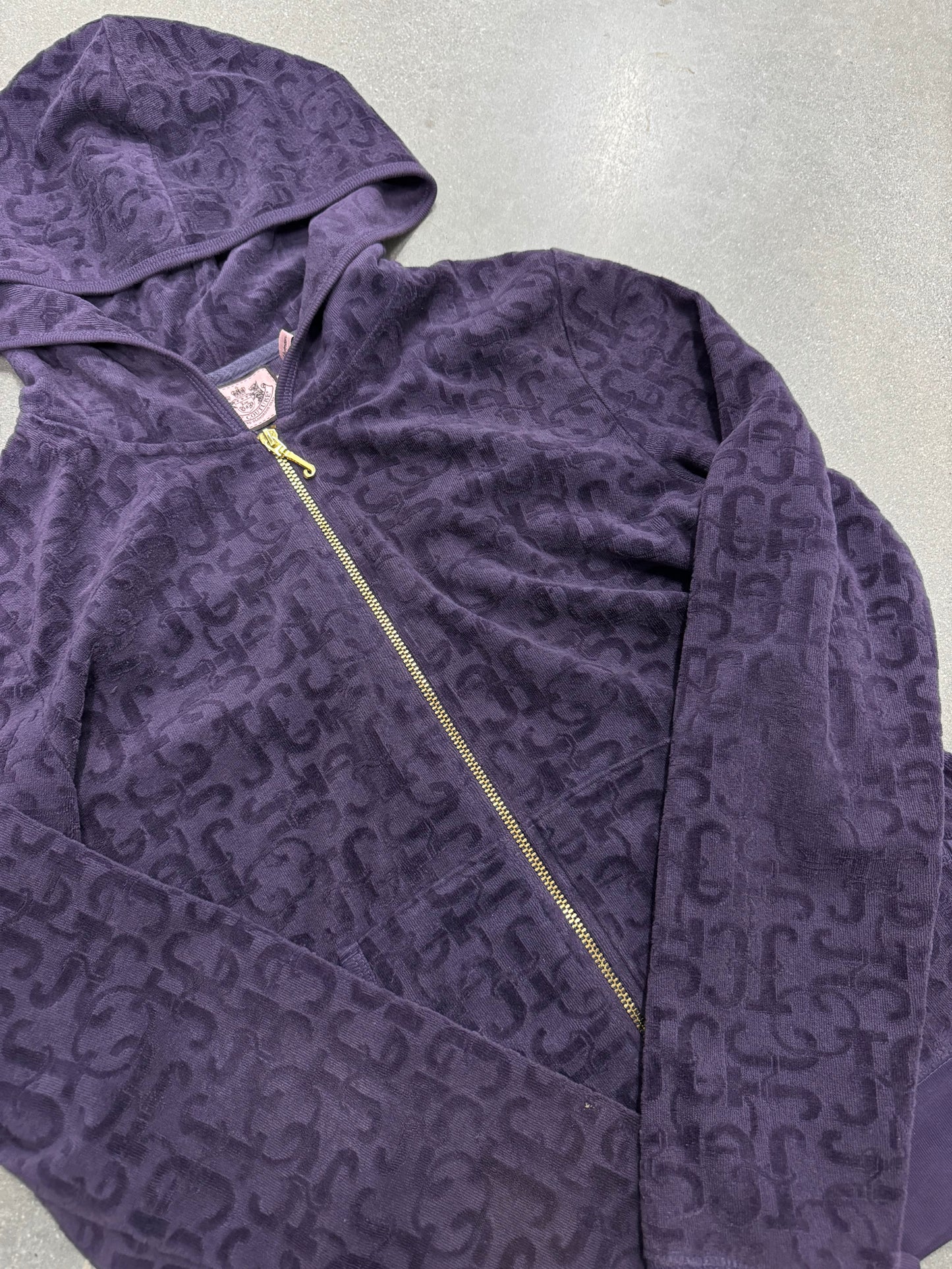 Vintage Y2K Juicy Couture Zip-Up Jacket [XL]