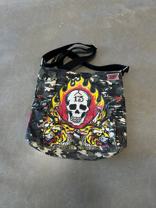 Ed Hardy Messenger Bag [OS] (Copy)