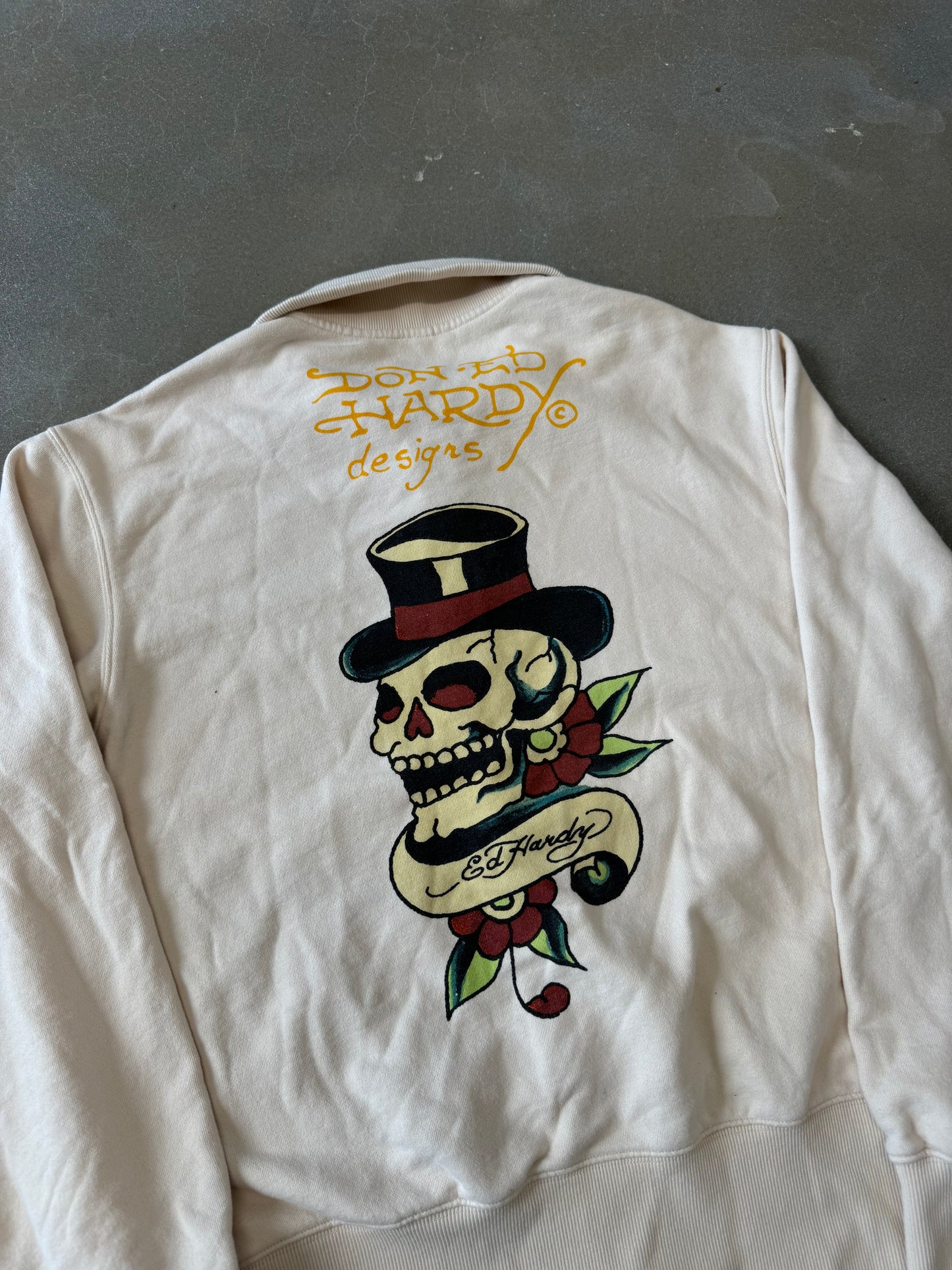 Vintage 2000s Ed Hardy Tattoo Zip-Up