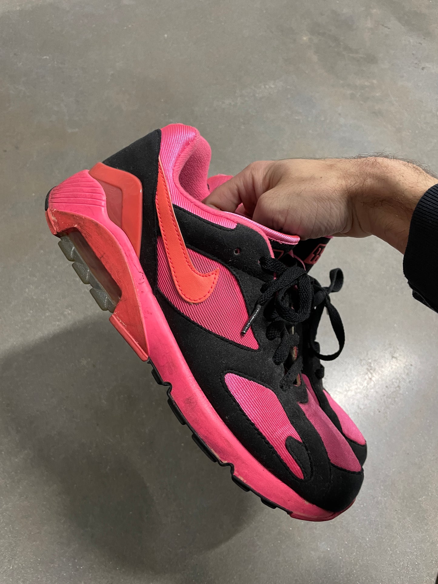 Nike x Comme Des Garcons Air Max 180 Pink/Black