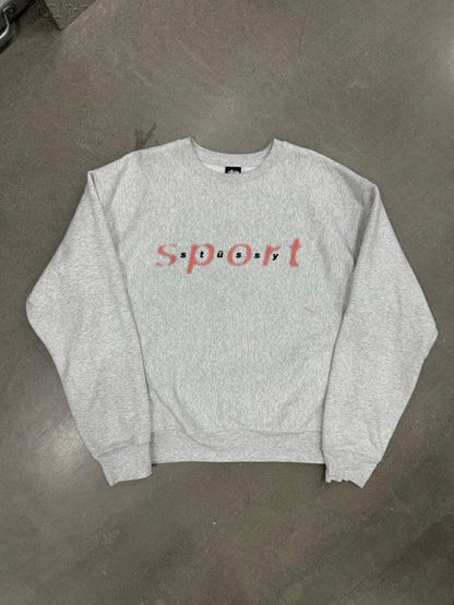 Vintage Y2K Stussy Sport Crewneck [XL]