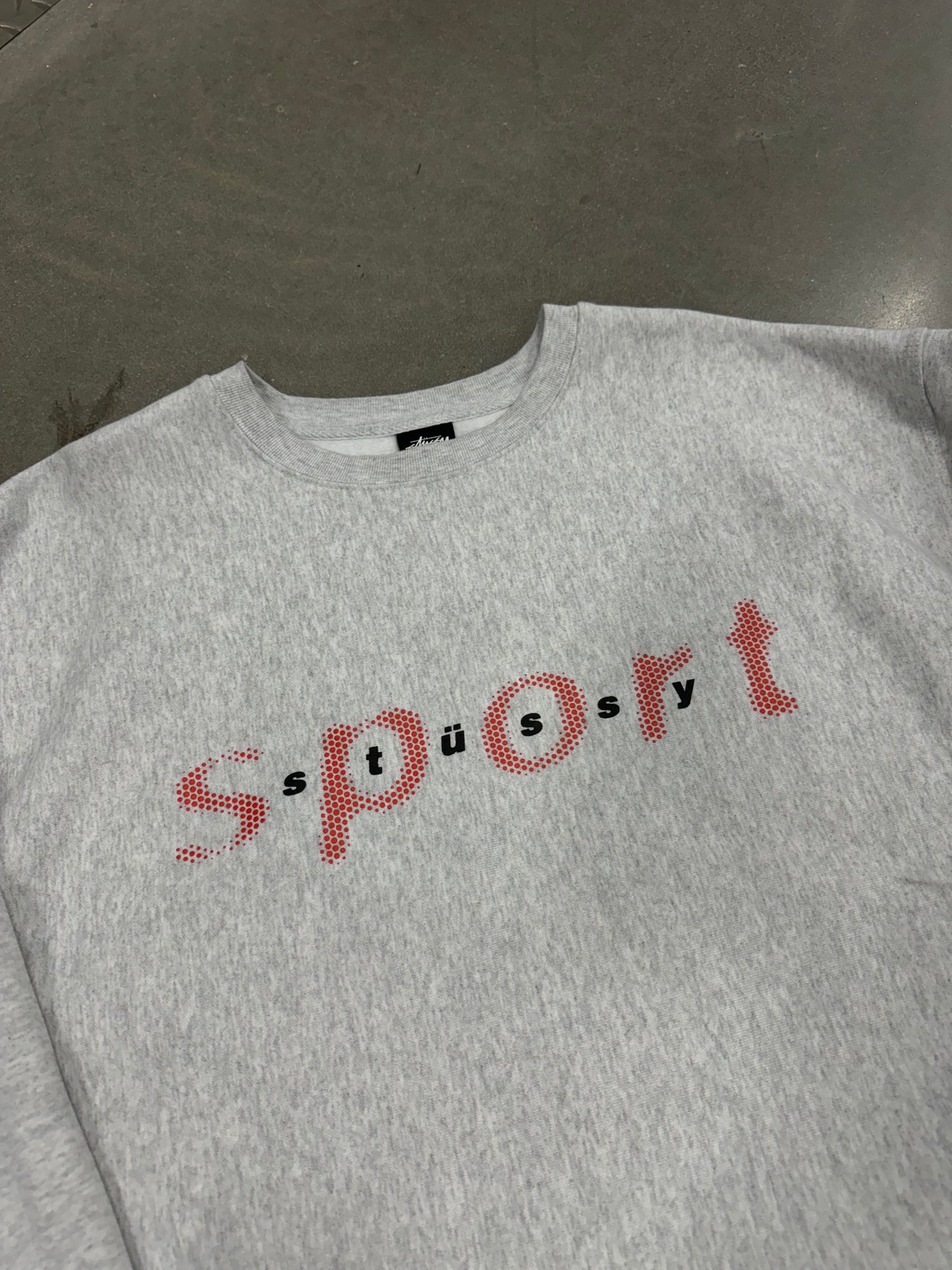 Vintage Y2K Stussy Sport Crewneck [XL]