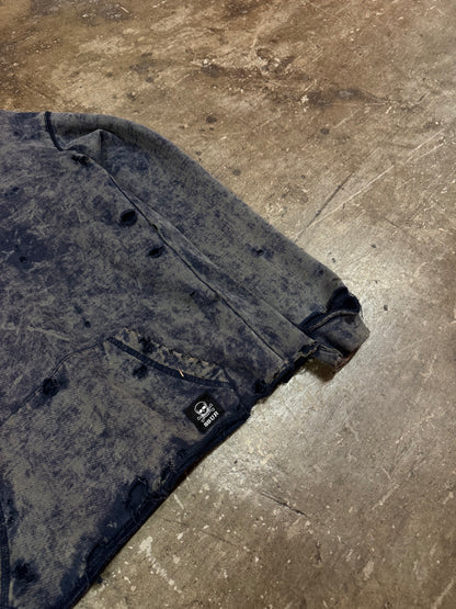 2000s Y2K Acid Wash Distressed SSUR Hoodie [M/L]