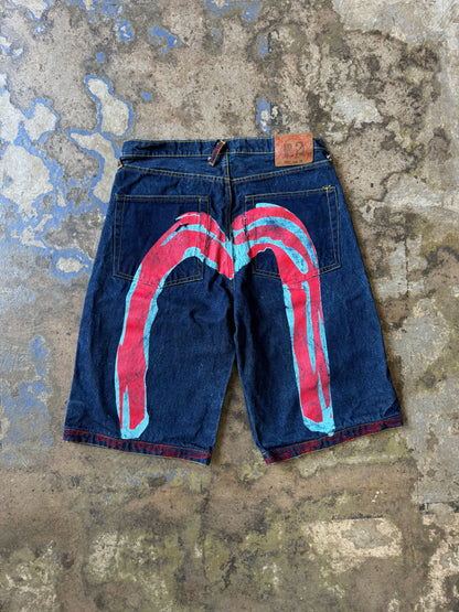 Vintage Y2K Evisu Jorts [34]