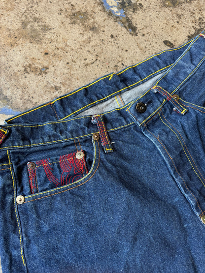 Vintage Y2K Evisu Jorts [34]