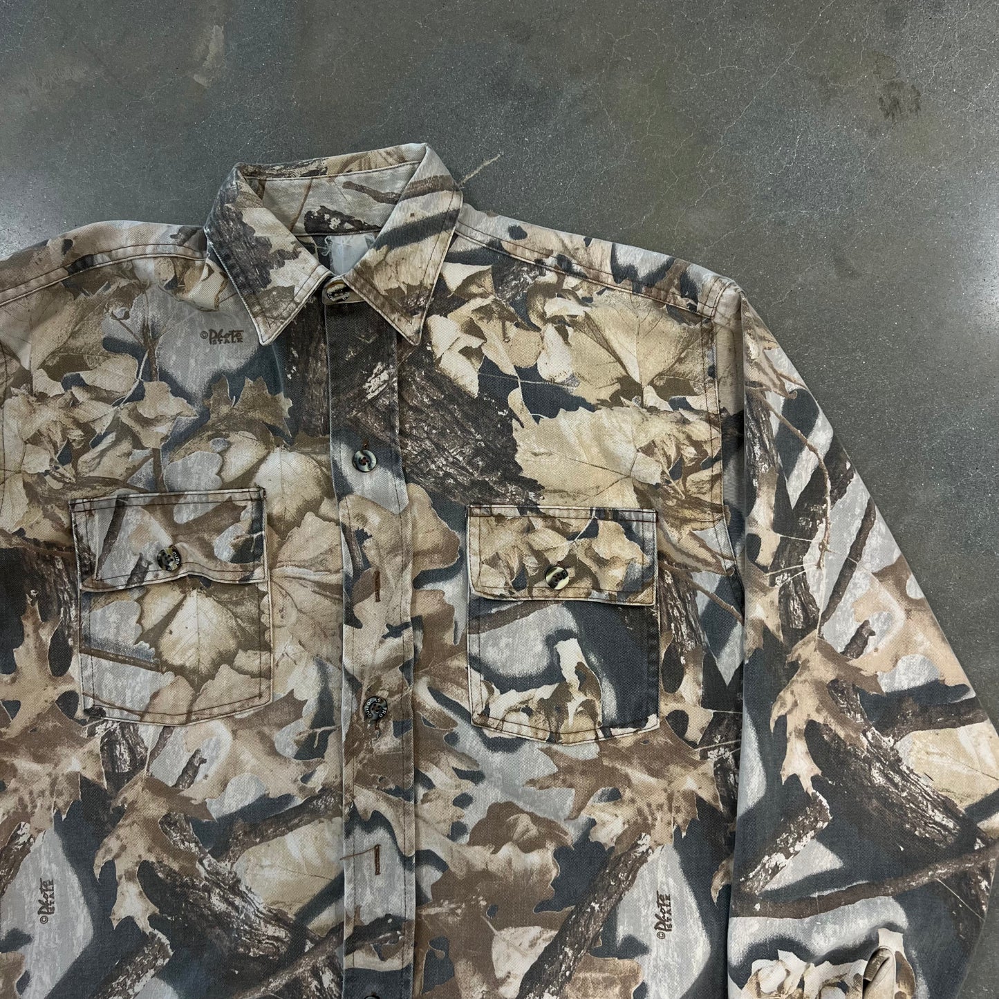 1990s Realtree Camo Button-Up [XL]