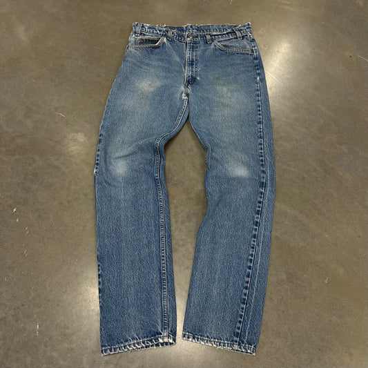 1990s Levis Orange Tab 505 Straight Leg Denim [34x32]