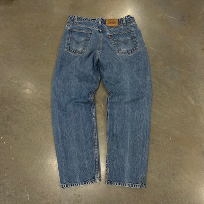 1990s Levis Orange Tab 550 Straight Leg Denim [32x30]