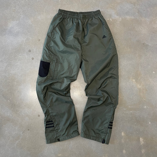 1990s Adidas Cargo Flared Baggy Pants [S/M]