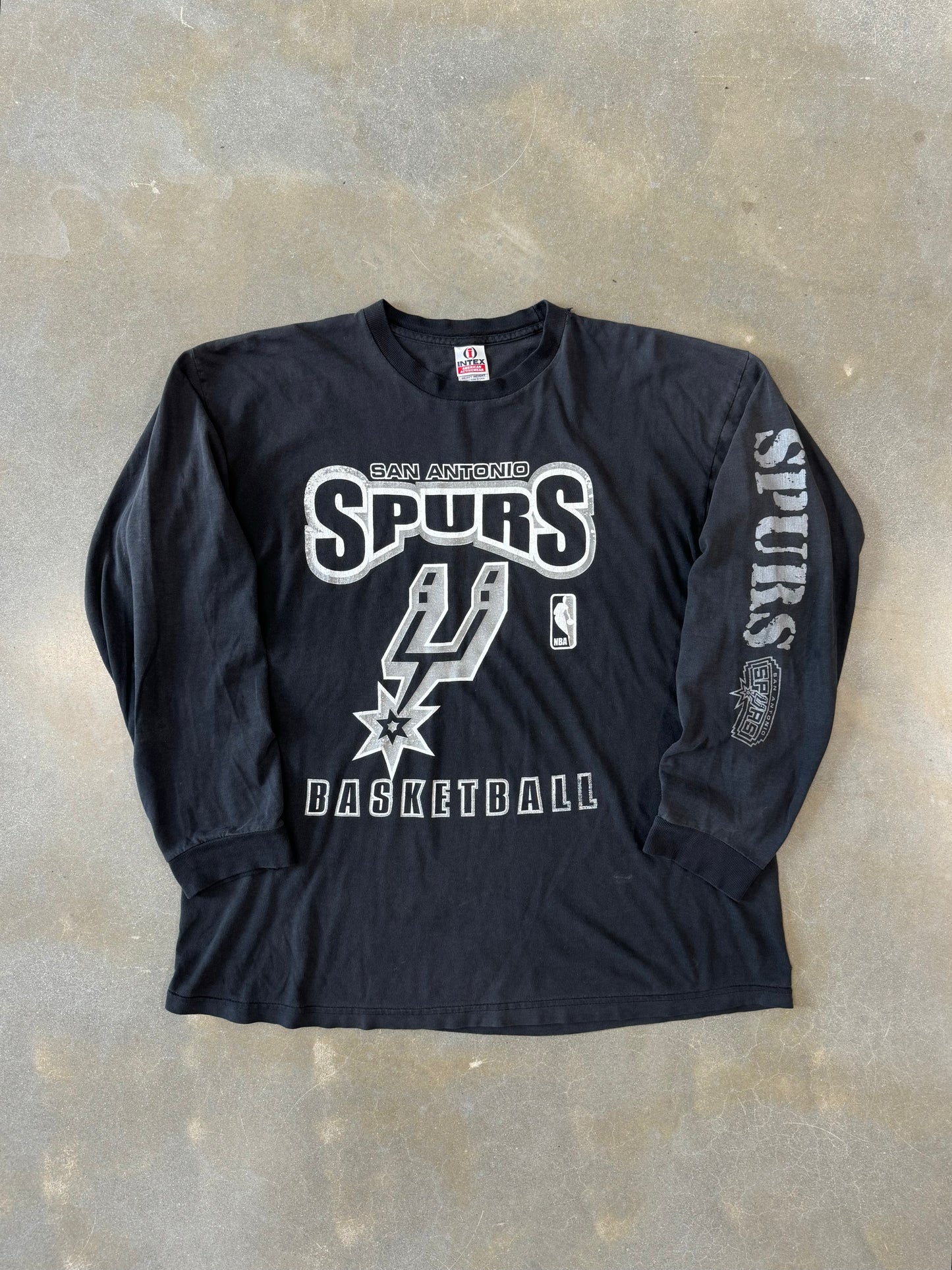 Vintage 1990s San Antonio Spurs Longsleeve T-Shirt [XL]