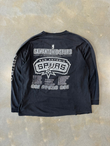 Vintage 1990s San Antonio Spurs Longsleeve T-Shirt [XL]