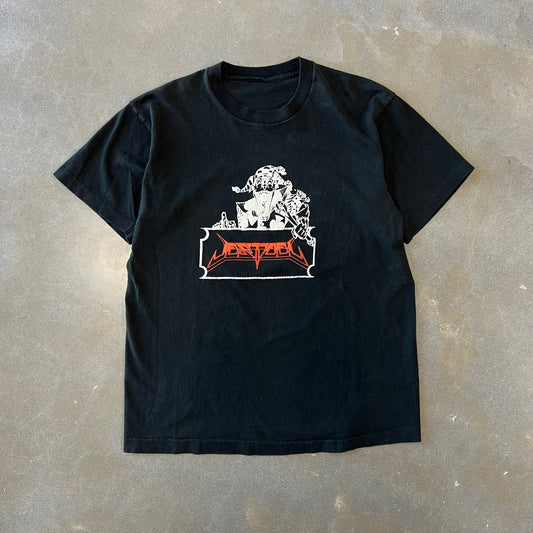 1990s Jesteel Joker Punk Band T-Shirt [L]