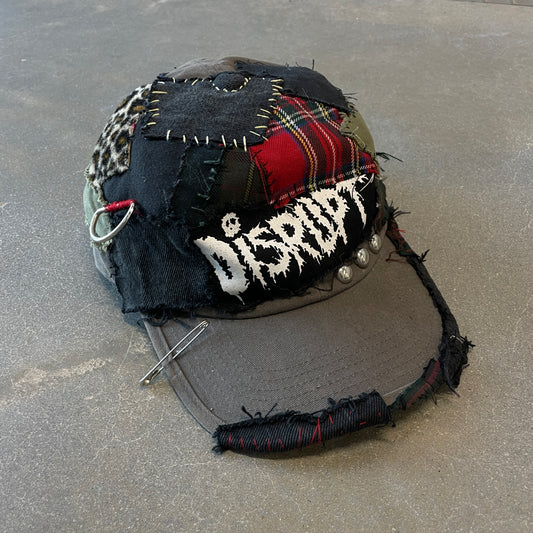 Y2K Custom Punk "DISRUPT" Hat [OS]