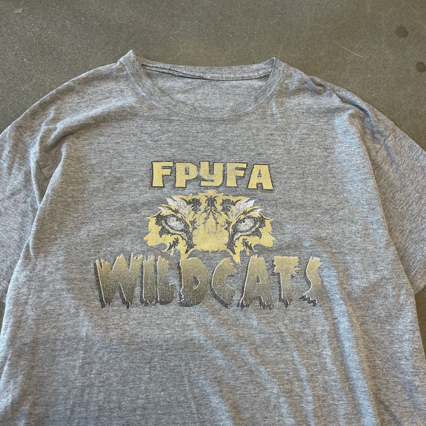 Y2K Distressed FPYFA Wildcats T-Shirt