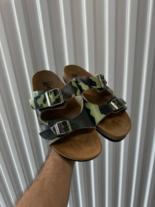 Vintage Y2K Bape Birkenstock Sandals