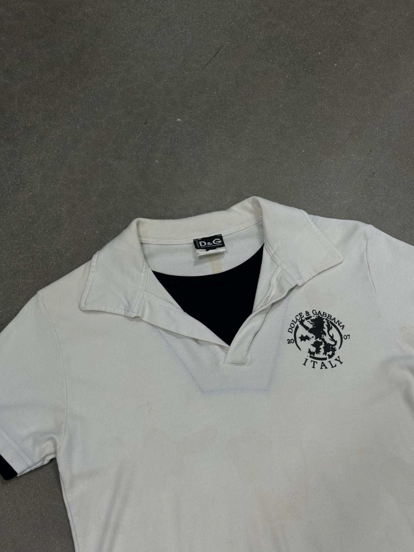 Vintage Y2K Dolce&Gabbana Polo Shirt [M]