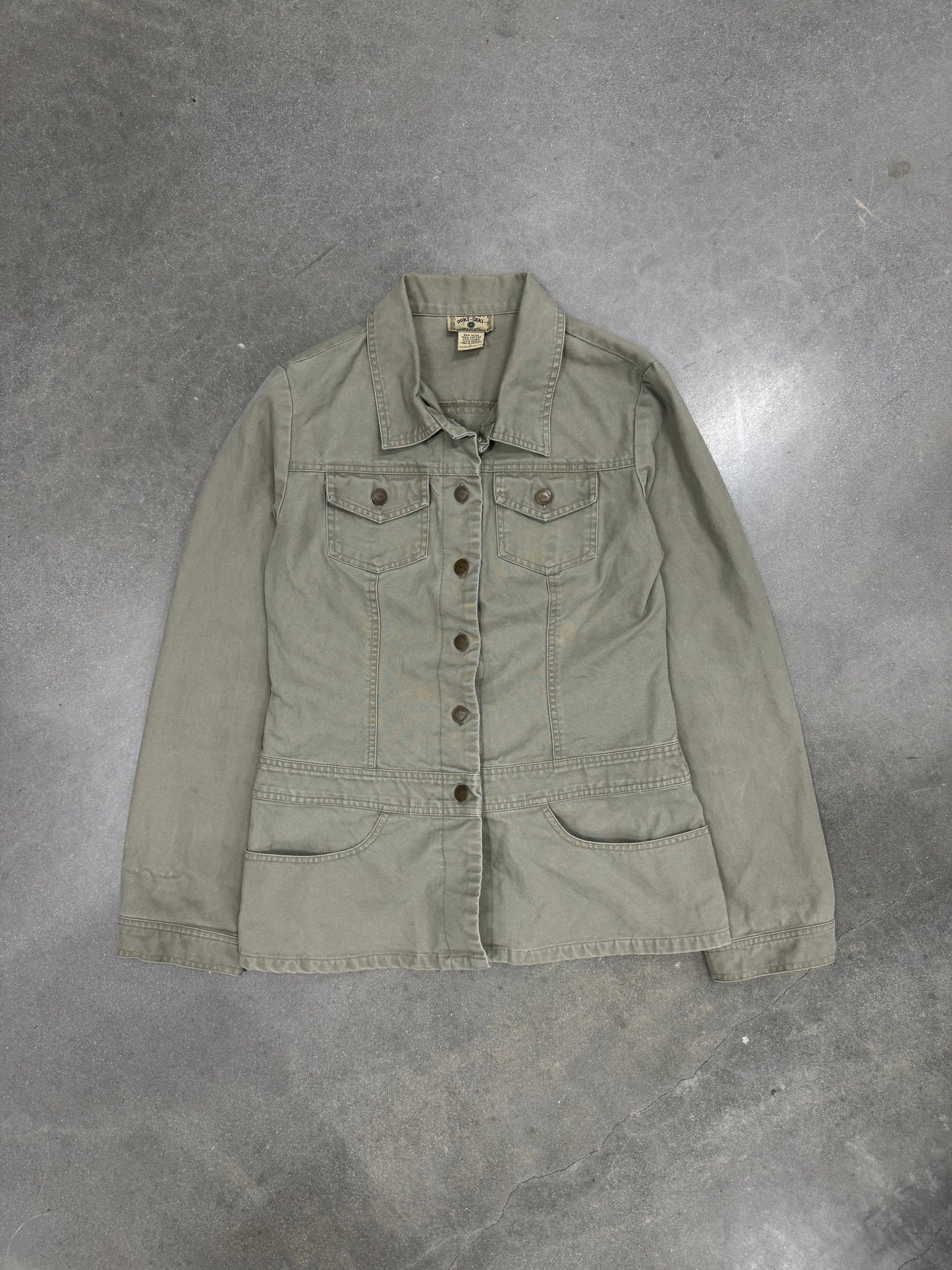 Vintage Y2K Military M-85 Style Jacket [L]