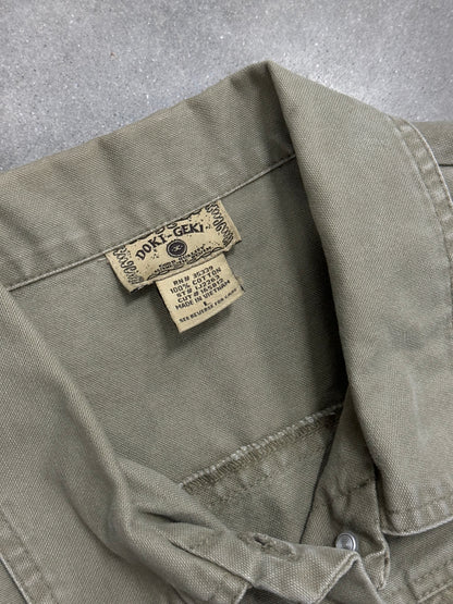 Vintage Y2K Military M-85 Style Jacket [L]