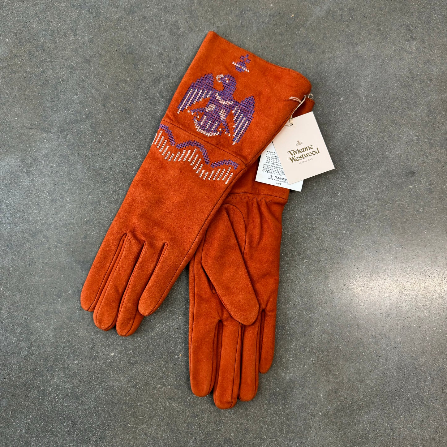 Vivienne Westwood Suede Gloves [OS]