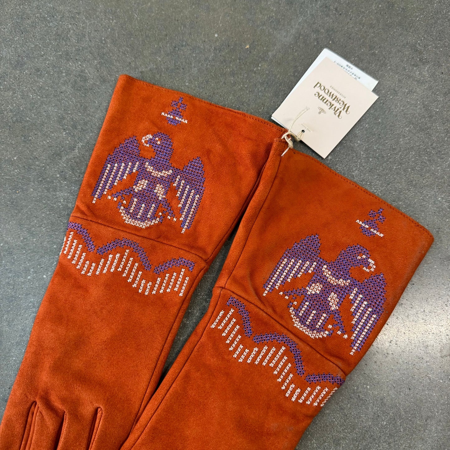 Vivienne Westwood Suede Gloves [OS]