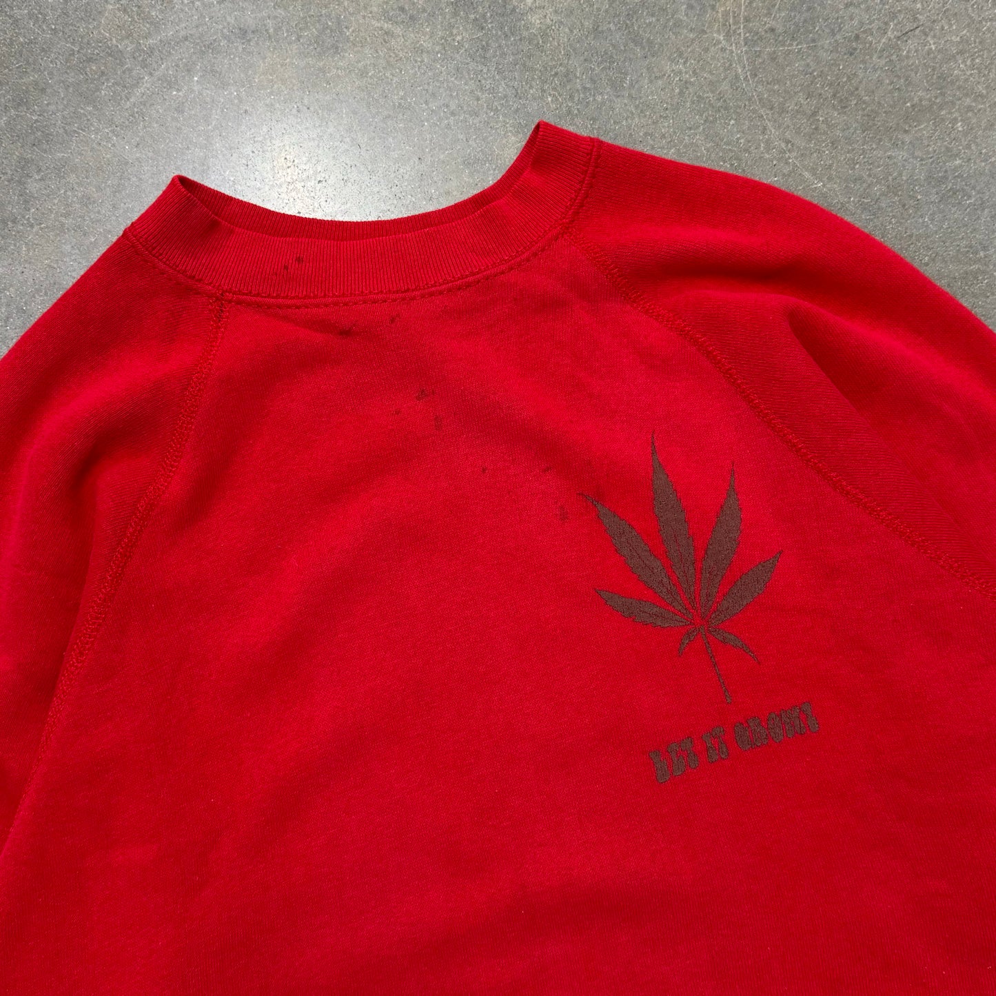 Vintage Let It Grow! Weed Crewneck [L]