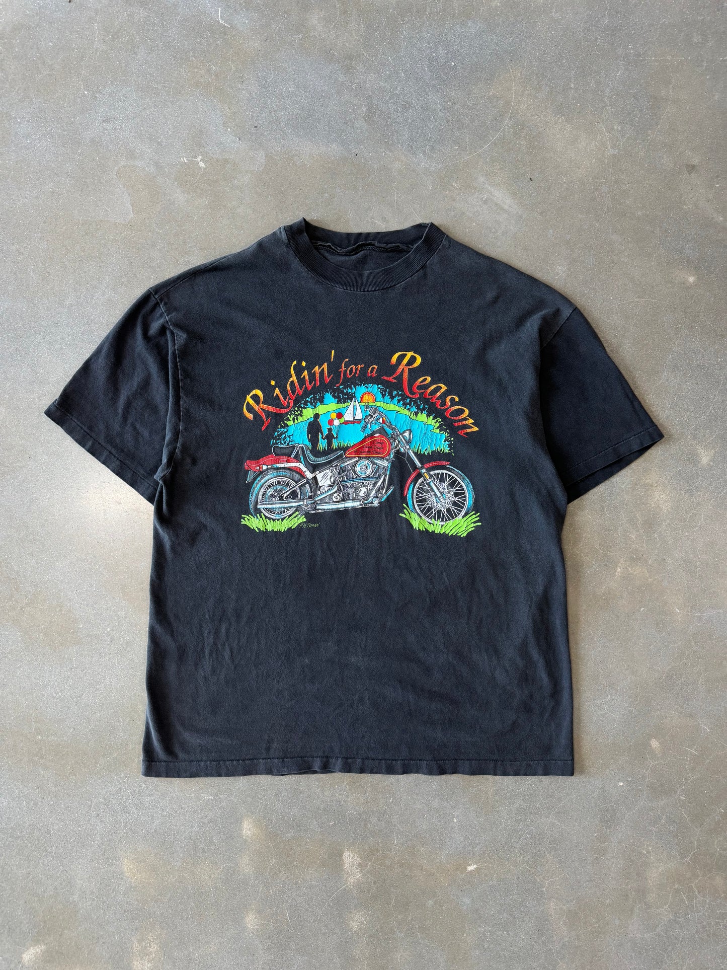 Vintage 1990s Harley Davidson T-Shirt [M/L]