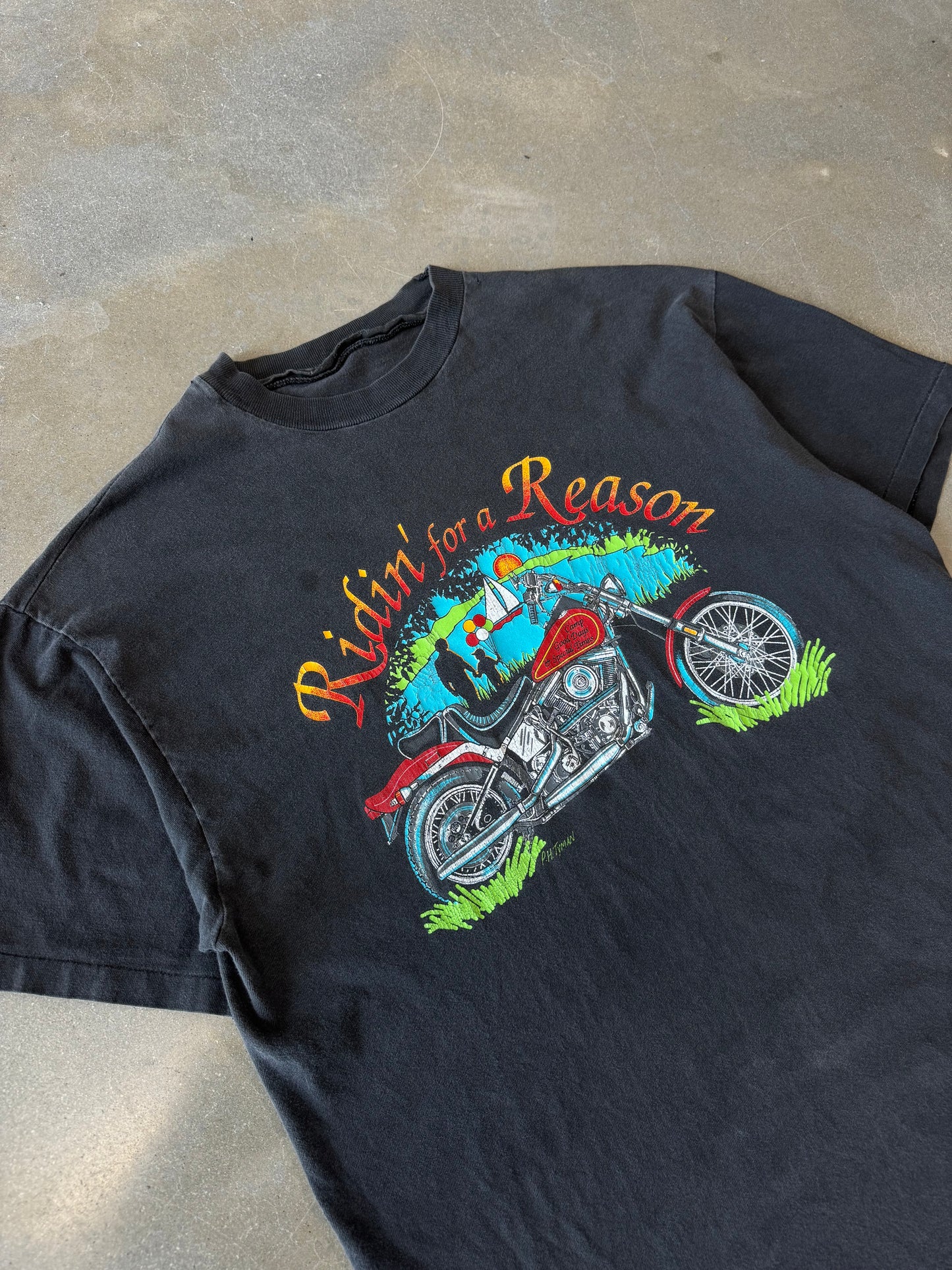 Vintage 1990s Harley Davidson T-Shirt [M/L]